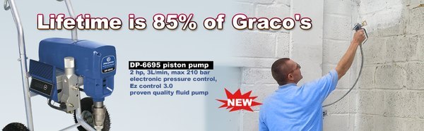 airless paint sprayer equipment DP6695